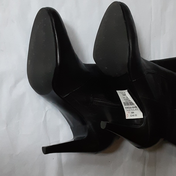Talbots Tall Leather Boots with Heels - Picture 9 of 9